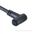 Cable de cable moldeado con ip67 M8 Cable de conector femenino